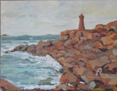 Phare de Men Ru à Ploumanac'h, Perros-Guirec